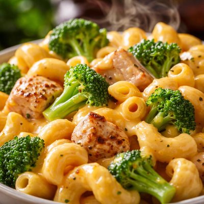 Image of Cheesy Chicken Broccoli Macaroni