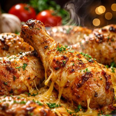 Image of Cheesy Chicken Legs