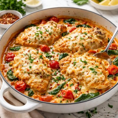 Image of Cheesy Chicken Simmer