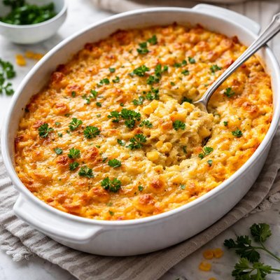 Image of Cheesy Corn Casserole