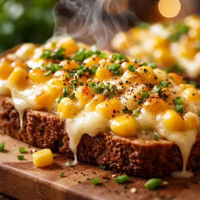 Image of Cheesy Corn on Rye 21 Day Wonder Diet Day 2