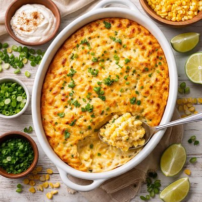Image of Cheesy Corn Spoon Bread