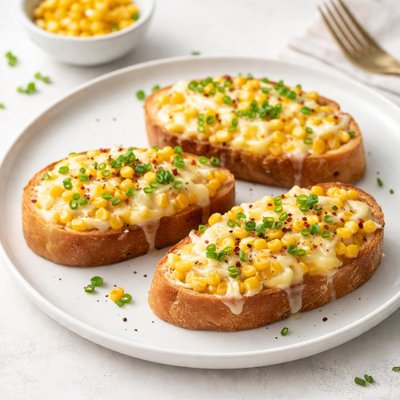Image of Cheesy Corn Toasties