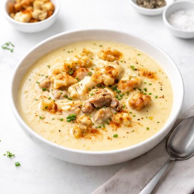 Image of Cheesy Crab Soup