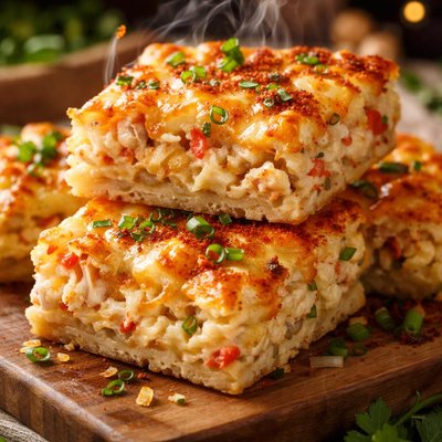Image of Cheesy Crab Squares
