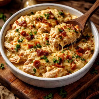 Image of Cheesy Crock Pot Chicken
