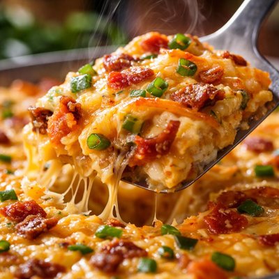 Image of Cheesy Egg Casserole