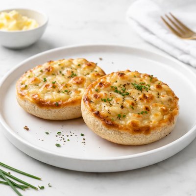 Image of Cheesy English Muffins