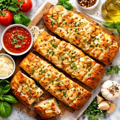 Image of Cheesy Garlic Italian Bread