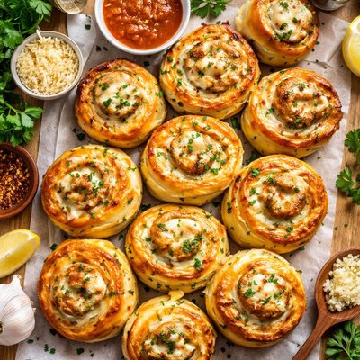 Image of Cheesy Garlic Rolls