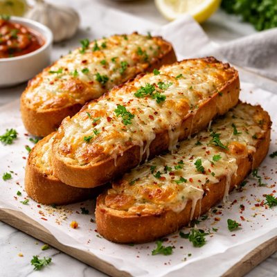 Image of Cheesy Garlic Toast