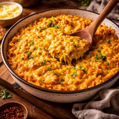 Image of Cheesy Golden Rice