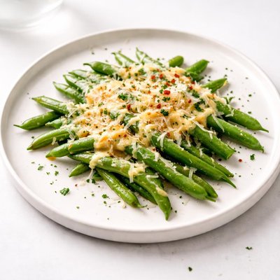 Image of Cheesy Green Beans