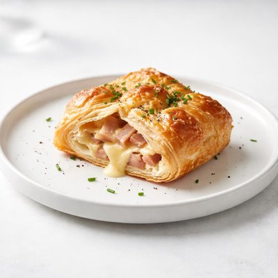 Image of Cheesy Ham Poof