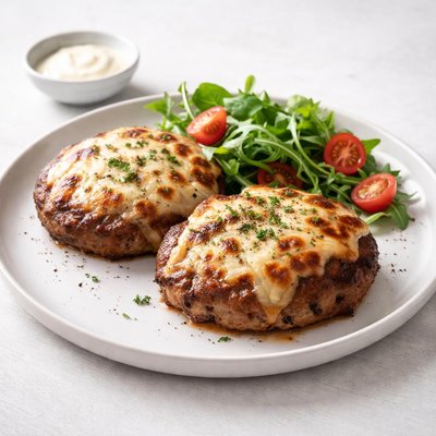 Image of Cheesy Hamburger Patties