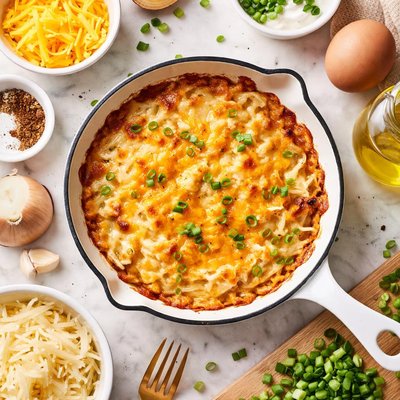 Image of Cheesy Hash Browns for One