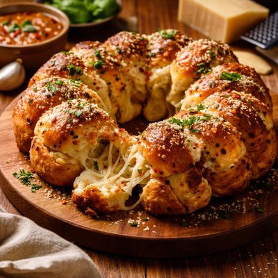 Image of Cheesy Italian Monkey Bread