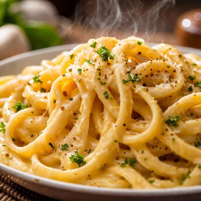 Image of Cheesy Linguine for Two