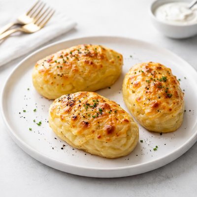 Image of Cheesy Little Potato Loaves