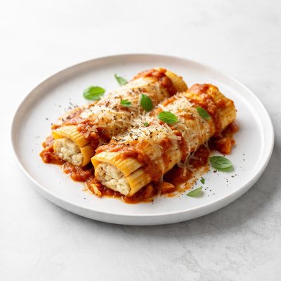 Image of Cheesy Manicotti