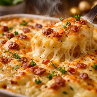 Image of Cheesy Mashed Potato Bake