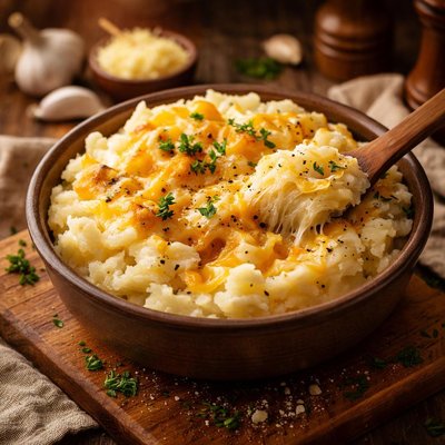 Image of Cheesy Mashed Potatoes