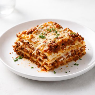 Image of Cheesy Meat Lasagna Made Over
