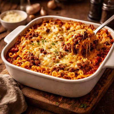 Image of Cheesy Noodle Bake