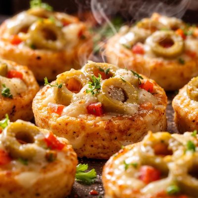 Image of Cheesy Olive Appetizers