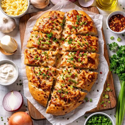 Image of Cheesy Onion Bread