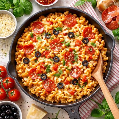 Image of Cheesy Pizza Macaroni