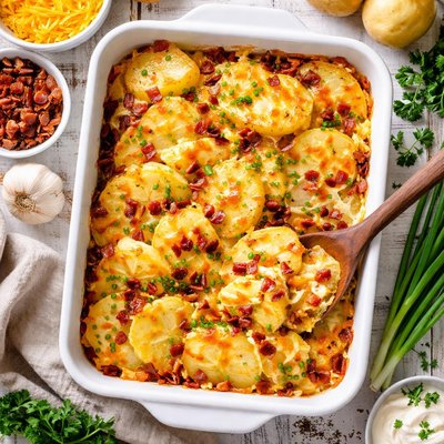 Image of Cheesy Potato Bake