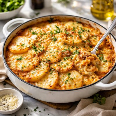Image of Cheesy Potato Hotpot
