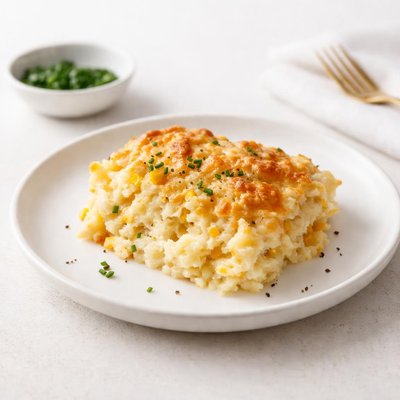Image of Cheesy Potato Spoon Bread