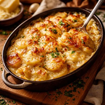 Image of Cheesy Potatoes Au Gratin