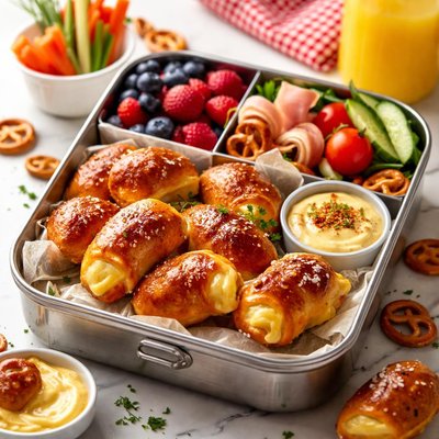Image of Cheesy Pretzel Dippers Lunch Box Surprise