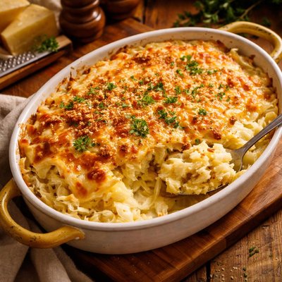 Image of Cheesy Scalloped Cabbage