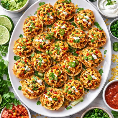 Image of Cheesy Shredded Chicken Bites