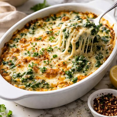 Image of Cheesy Spinach