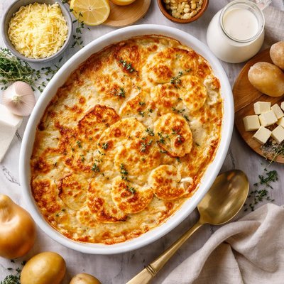Image of Cheesy Spuds Dauphinoise
