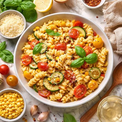 Image of Cheesy Summer Pasta