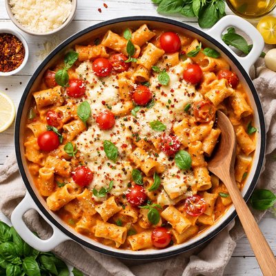 Image of Cheesy Tomato Pasta