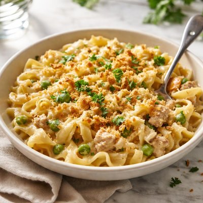 Image of Cheesy Tuna and Noodles