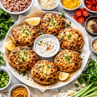 Image of Cheesy Turkey Patties