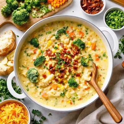 Image of Cheesy Vegetable Chowder