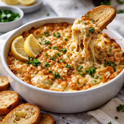 Image of Cheesy Warm Crab Dip