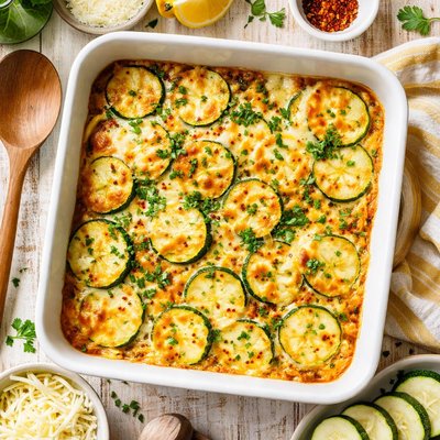 Image of Cheesy Zucchini Bake