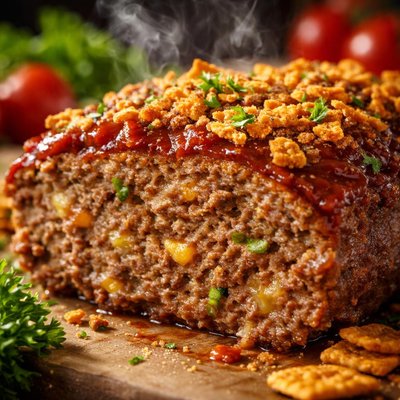 Image of Cheez It Meatloaf