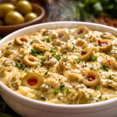 Image of Cheezy Green Olive Dip