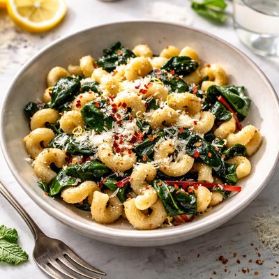 Image of Chef Boy I Be Illinois Cavatappi with Swiss Chard